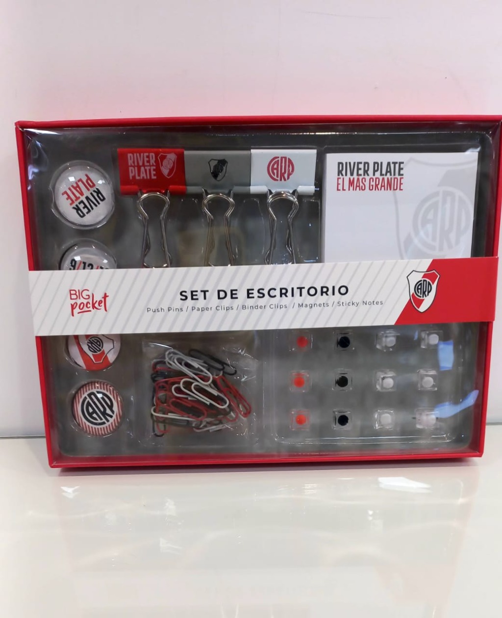 SET DE ESCRITORIO DE RIVER 5 ART. 